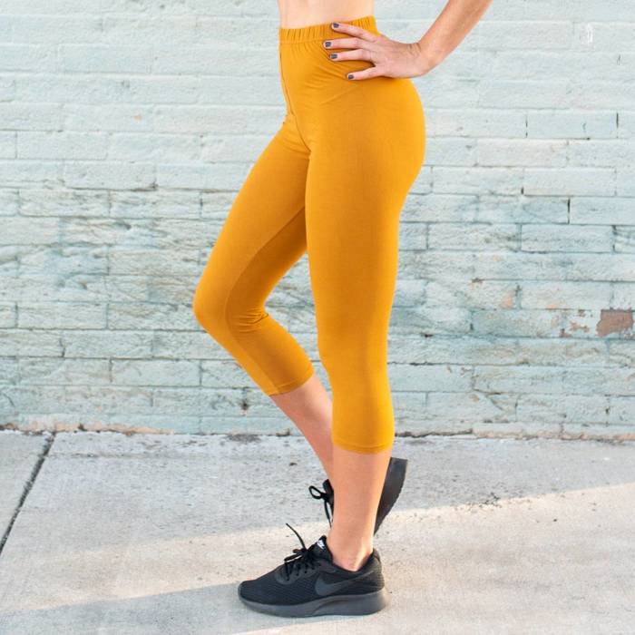Buttery Soft Lu Ultra Soft Capri Leggings