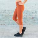 Rust - Pant Size: 0-11 Buttery Soft Lu Ultra Soft Capri Leggings
