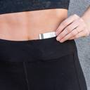  Black Athleisure Leggings with Key Pocket