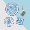  Vera Bradley + Coterie Dreamer Paisley Small Plates (10 per pack)