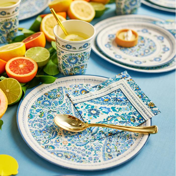Vera Bradley + Coterie Dreamer Paisley Cocktail Napkins (25 per pack)