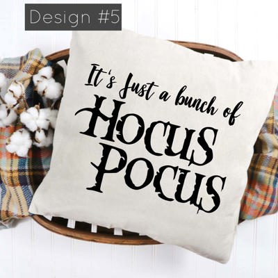 Hocus Pocus 18x18 Pillow cover
