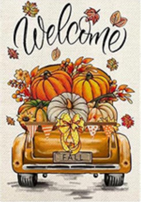 Garden Flags Truck Series (Fall)