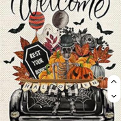 Garden Flags Truck Series (Halloween)