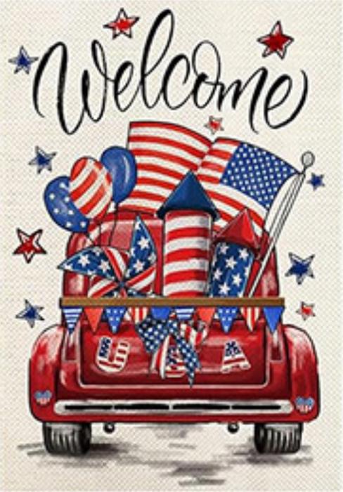 Garden Flags Truck Series (July 4TH)