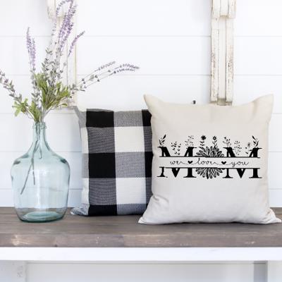 Mom Pillow Cover