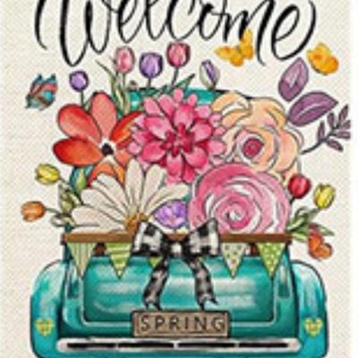 Garden Flags Truck Series (Spring)