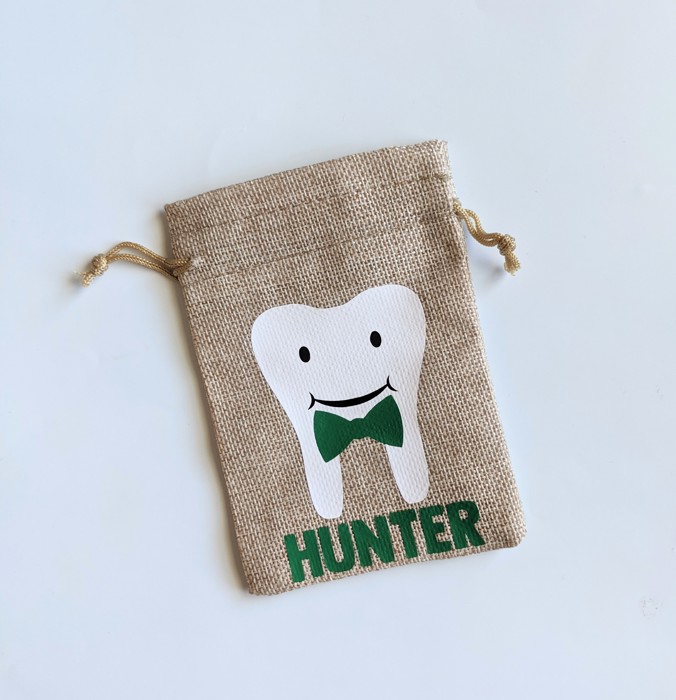 Personalized Tooth Fairy Bag