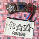  Personalized Patriotic Gift for Kids | Color Your Own Bag Kit with Markers