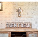  Wooden Faith Cross | Laser Cut Hand Painted Wall Decor | Christian, Pastor and Wedding Gift | Faith Keepsake