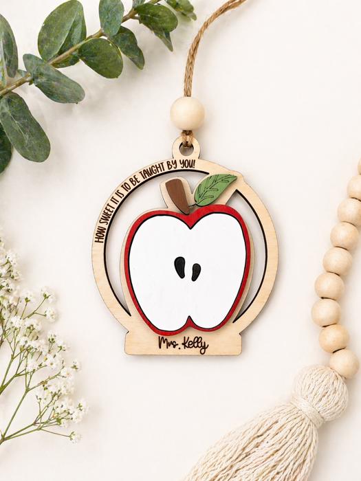 Personalized Teacher Ornament, Teacher Christmas Gift, Gift For Teacher