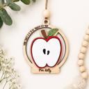  Personalized Teacher Ornament, Teacher Christmas Gift, Gift For Teacher