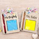  Sticky Note Holder, Post Note Holder for Teacher Appreciation Gift, Notes holder, Teacher Gift for Desk, Personalized Teacher Gift