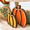  Fall Pumpkin Tier Tray Decor, Fall Decor, Fall Mini Signs, Autumn Decor, Autumn Tier Tray Decor, Tiered Tray Decor Set