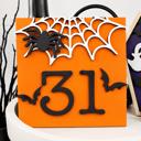  Halloween Tier Tray Decor, Halloween Decor, Witches Decor, Halloween Sign,Halloween Table Decor,Indoor Halloween Items,Mini Halloween Signs
