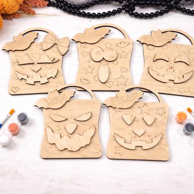 Personalized Halloween DIY Painting Kit, Personalized DIY Activity for Kids, Kids Ghost Painting Set, Kids Halloween Party Activity
