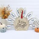  Thankful Turkey for Kids, Thankful Turkey for Families, Thanksgiving Table Decor, Thanksgiving Decor