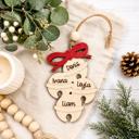  Family Christmas Bells Ornament,Custom Family Christmas Ornament,Family Names Christmas Bell Ornament,Family Christmas Gifts,Family Keepsake