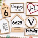  Neutral Family Themed Tiered Tray Decor,Family Tiered Tray Signs