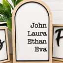  Neutral Family Themed Tiered Tray Decor,Family Tiered Tray Signs