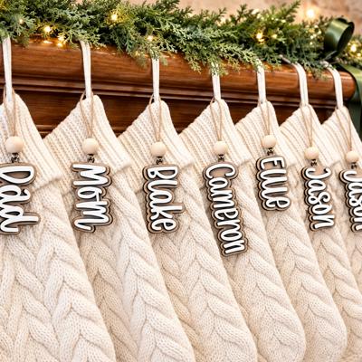 Personalized Stocking Tags, Christmas Tags