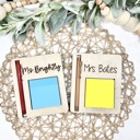  Sticky Note Holder, Post Note Holder for Teacher Appreciation Gift, Notes holder, Teacher Gift for Desk, Personalized Teacher Gift