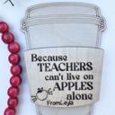  Teacher Appreciation Gift, End of Year Gift Idea, Teacher Gift Card Holder, Coffee Gift Card Holder, 1st Day of School, Last Day of School
