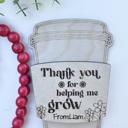  Teacher Appreciation Gift, End of Year Gift Idea, Teacher Gift Card Holder, Coffee Gift Card Holder, 1st Day of School, Last Day of School