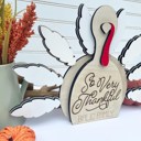  Thankful Turkey for Kids, Thankful Turkey for Families, Thanksgiving Table Decor, Thanksgiving Decor