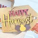 Happy Harvest Fall Pumpkin Tier Tray Decor, Fall Decor, Fall Mini Signs, Autumn Decor, Autumn Tier Tray Decor, Tiered Tray Decor Set