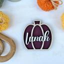  Personalized Pumpkin Family Decor, Pumpkins Custom Fall Decor, Pumpkins, Personalized Family Pumpkins