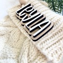  Personalized Stocking Tags, Christmas Tags, Wooden Name Tag,Christmas Stocking Tags, Custom Stocking Name Tag, Christmas Labels,Present Tags