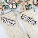  Personalized Stocking Tags, Christmas Tags
