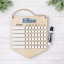  Personalized Kids Chore Chart, Custom Children’s Routine & Responsibility Chart