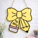  Personalized Teacher Door Hanger, Gift For Teacher, Classroom Door Hanger, Teacher Gifts, Teacher Name Sign, Teacher Appreciation Gifts