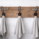  Personalized Towel Rack