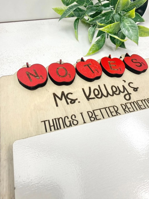 Personalized Teacher To Do List | Dry Erase Teacher Sign | Custom Teacher Gift | Classroom Decor | Teacher Planner Board
