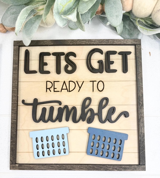 Funny Laundry Room Sign Set Farmhouse Laundry Decor Wood Signs Bundle Wash Dry Fold Lost Socks Laundry Wall Decor