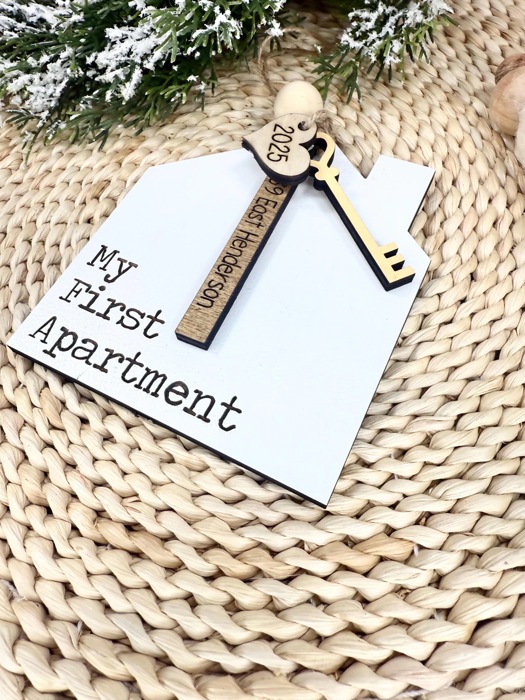 My First Apartment Ornament