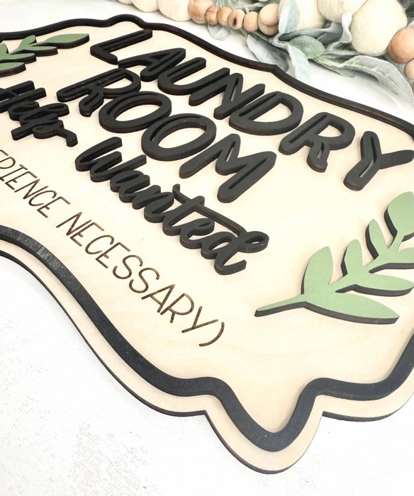 Laundry Room Sign Help Wanted Funny Laundry Decor Farmhouse Laundry Room Wall Sign Wood Laundry Sign Laundry Room Wall Decor Gift
