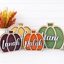  Personalized Pumpkin Family Decor, Pumpkins Custom Fall Decor, Pumpkins, Personalized Family Pumpkins