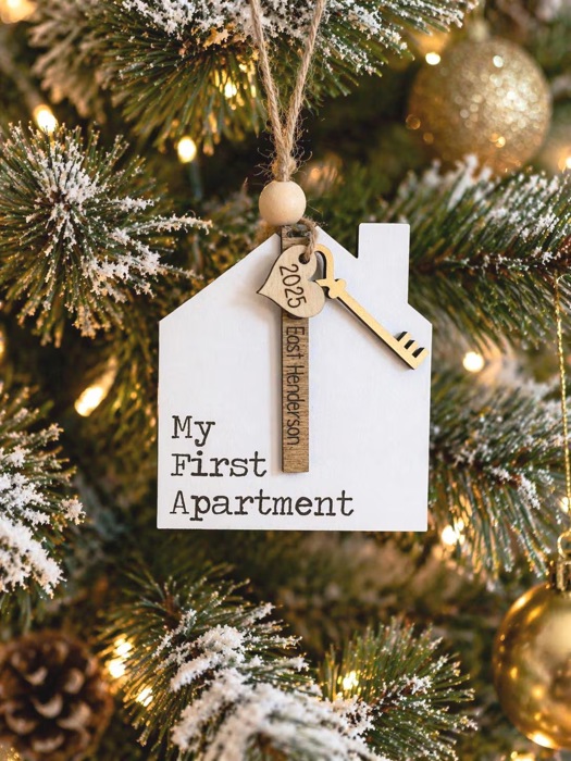 My First Apartment Ornament