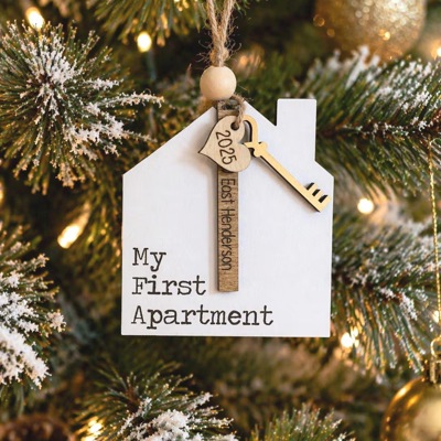 My First Apartment Ornament