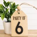 Party of Tag Neutral Family Themed Tiered Tray Decor,Family Tiered Tray Signs