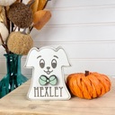  Personalized Ghost Family Member | Individual Ghost Shelf Sitter | Custom Halloween Ghost Decor | Add-On Ghost | Family Name Ghost