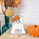  Personalized Ghost Family Member | Individual Ghost Shelf Sitter | Custom Halloween Ghost Decor | Add-On Ghost | Family Name Ghost
