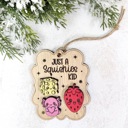  Squishies Christmas Ornament, Cute Squishy Toy Lover Gift, Kids Christmas Ornament, Boy Girl Holiday Gift, Wooden Ornament