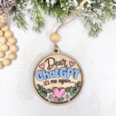 Funny AI Christmas Ornament 2026, ChatGPT Inspired Ornament, Tech Lover Gift, Coworker Gift, Office Christmas Gift, AI Keepsake