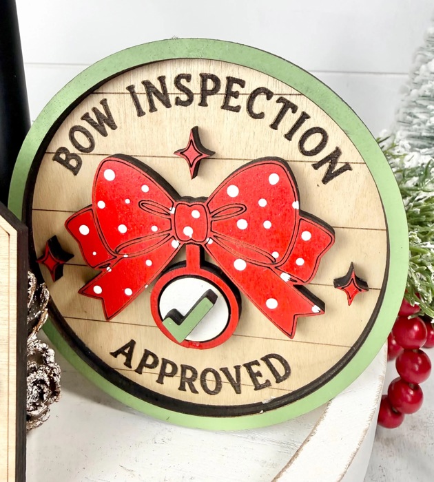Christmas Tiered Tray Decor, Gift Wrapping Christmas Signs, Christmas Shelf Sitters, Holiday Tier Tray Decor, Christmas Gift Decor