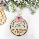  Funny AI Christmas Ornament 2026, ChatGPT Inspired Ornament, Tech Lover Gift, Coworker Gift, Office Christmas Gift, AI Keepsake